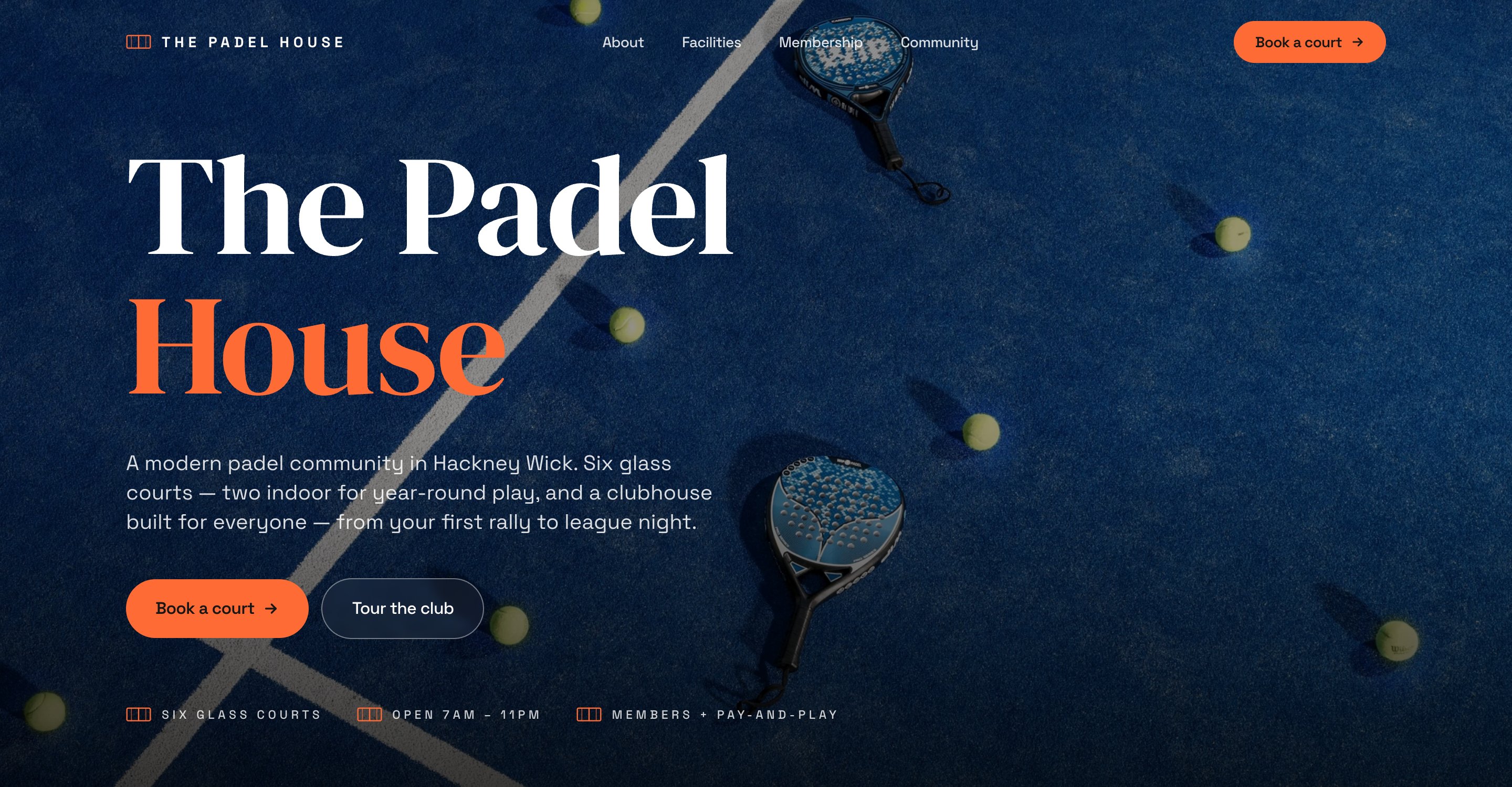 Voorbeeld van The Padel House