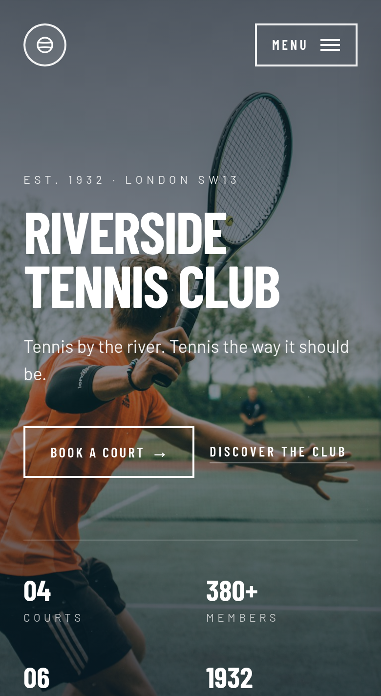 Riverside on a phone